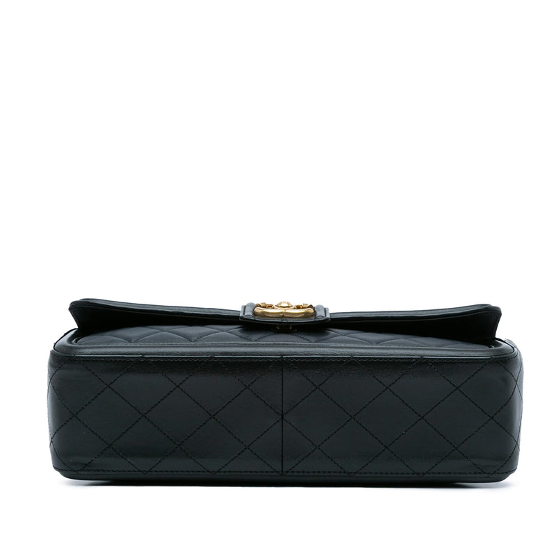 Chanel Large Quilted Lambskin Elegant CC Flap (SHG-wLeTJV)