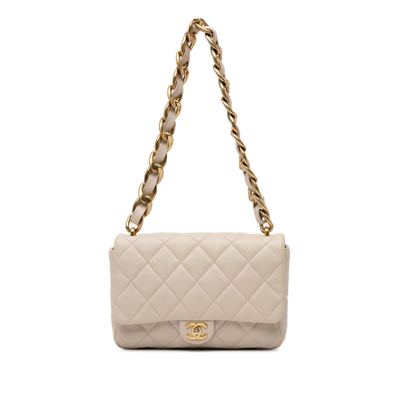 Chanel Large Quilted Lambskin Funky Town Flap (SHG-ZZeFwF)