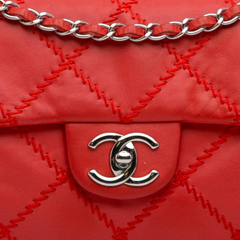 Chanel Large Ultimate Stitch Lambskin Flap (SHG-EPPUHv)