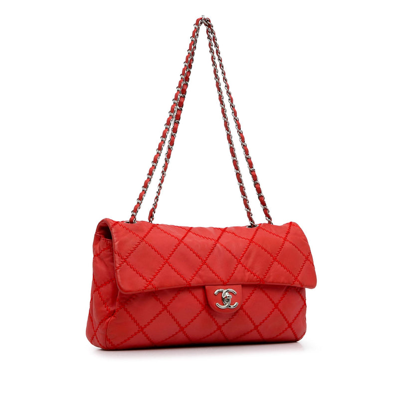 Chanel Large Ultimate Stitch Lambskin Flap (SHG-EPPUHv)