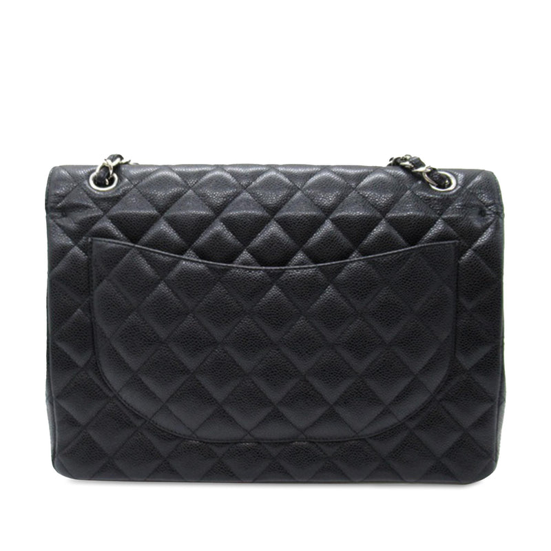 Chanel Maxi Classic Caviar Double Flap (SHG-vrfubg)