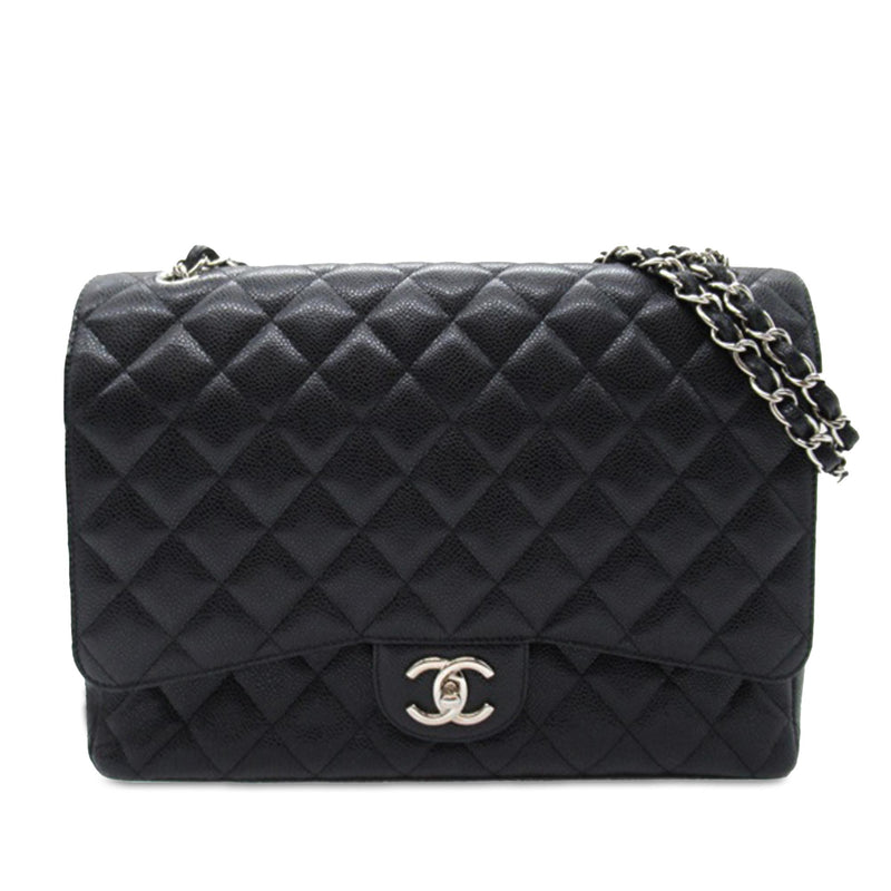 Chanel Maxi Classic Caviar Double Flap (SHG-vrfubg)