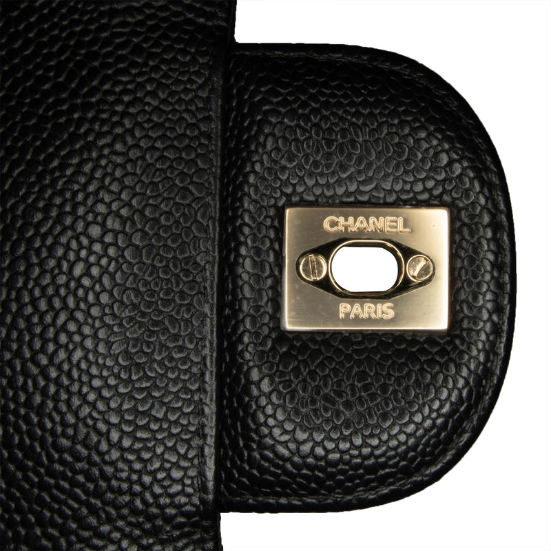 Chanel Maxi Classic Caviar Double Flap (SHG-Nah1rf)