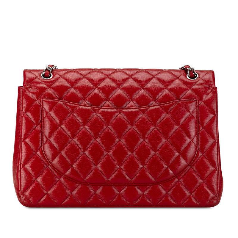 Chanel Maxi Classic Caviar Double Flap (SHG-5RHsXh)