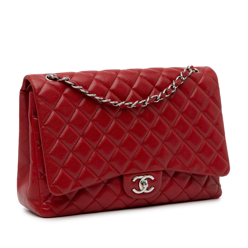 Chanel Maxi Classic Caviar Double Flap (SHG-vmKn86)