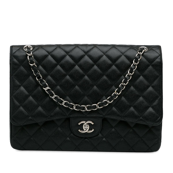 Chanel Maxi Classic Caviar Single Flap (SHG-QSdaKq)