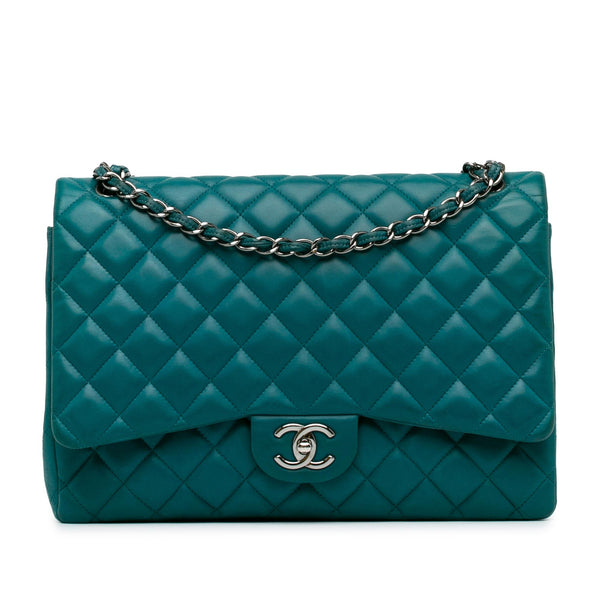 Chanel Maxi Classic Lambskin Double Flap (SHG-6Txhsf)