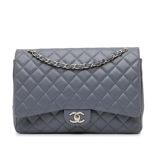 Chanel Maxi Classic Lambskin Double Flap (SHG-T5w6E8)