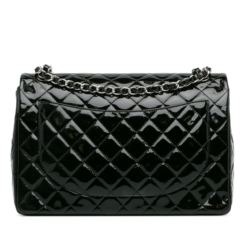 Chanel Maxi Classic Patent Double Flap (SHG-WJjEtr)