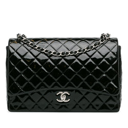 Chanel Maxi Classic Patent Double Flap (SHG-WJjEtr)