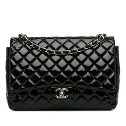 Chanel Maxi Classic Patent Double Flap (SHG-Kp6Vq5)