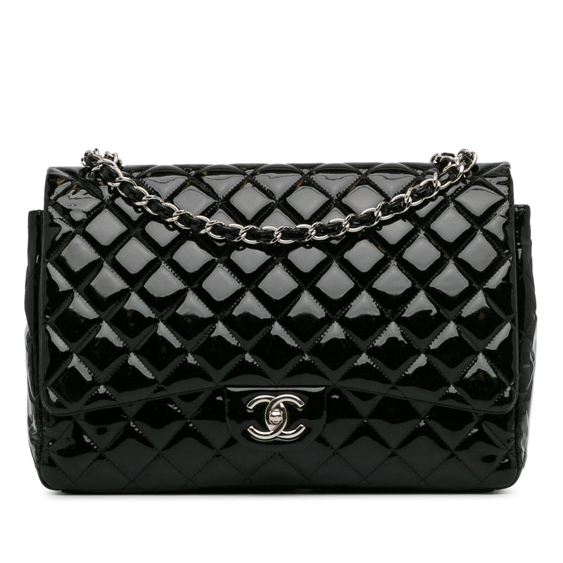 Chanel Maxi Classic Patent Double Flap (SHG-Kp6Vq5)