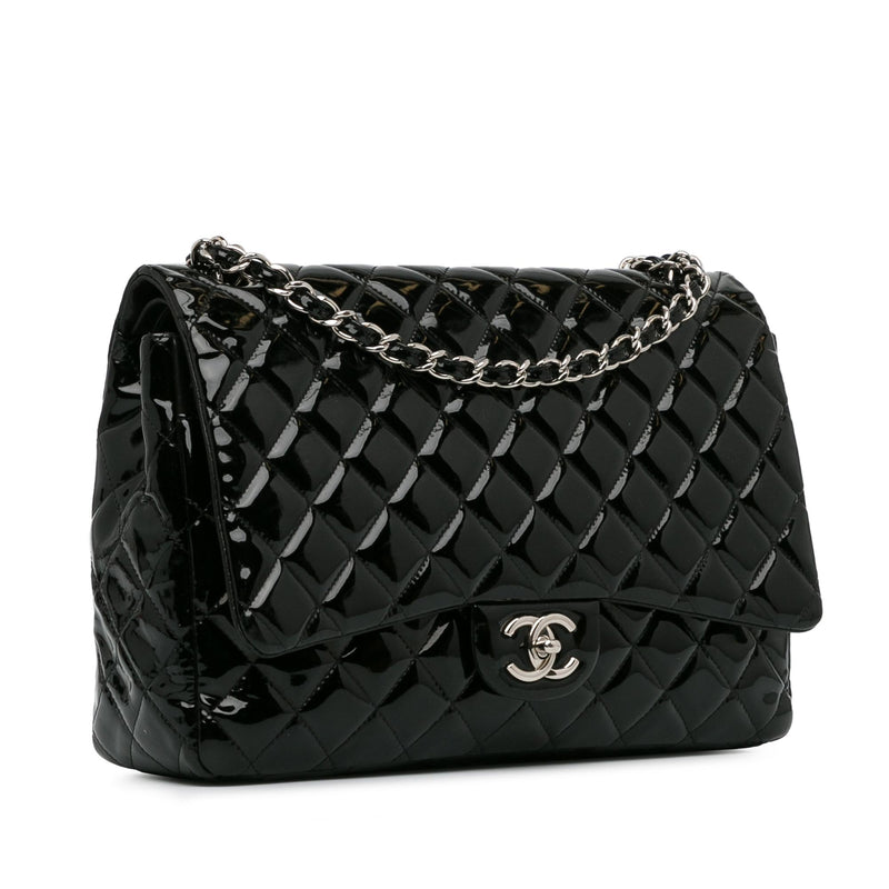 Chanel Maxi Classic Patent Double Flap (SHG-Kp6Vq5)