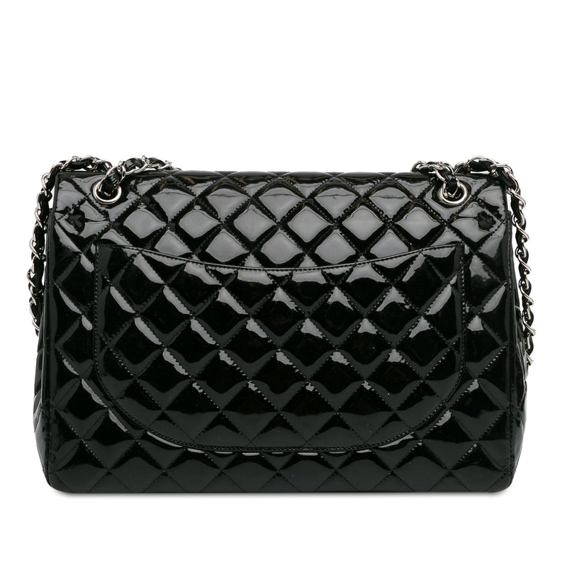 Chanel Maxi Classic Patent Double Flap (SHG-ZO43LK)