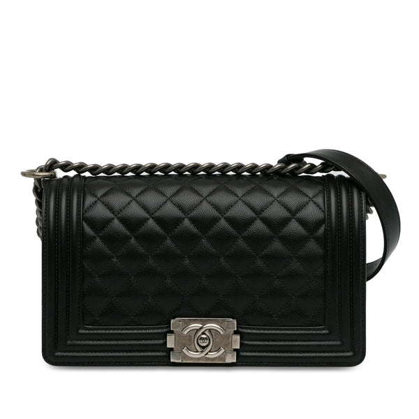 Chanel Medium Caviar Boy Flap (SHG-lWJ9nz)