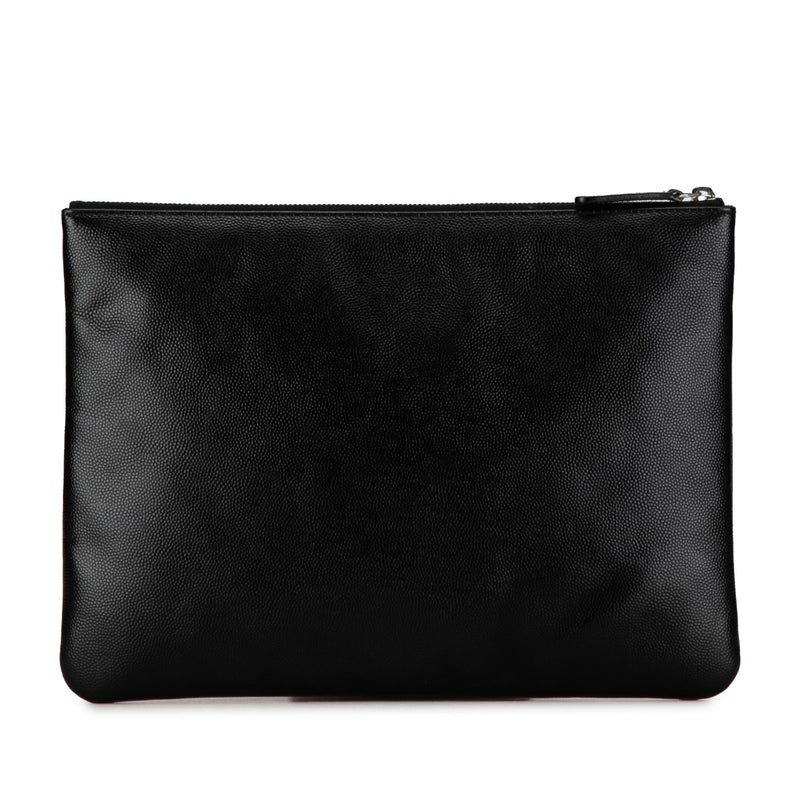 Chanel Medium Caviar Deauville Pouch (SHG-x91XSY)