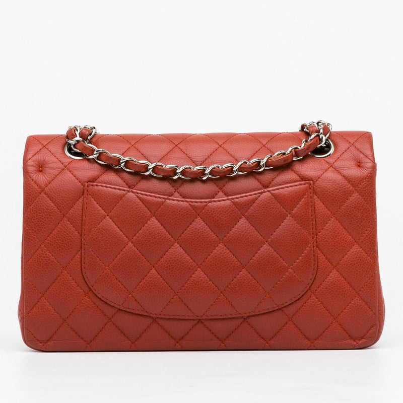 Chanel Medium Classic Caviar Double Flap (SHG-TIOfmV)