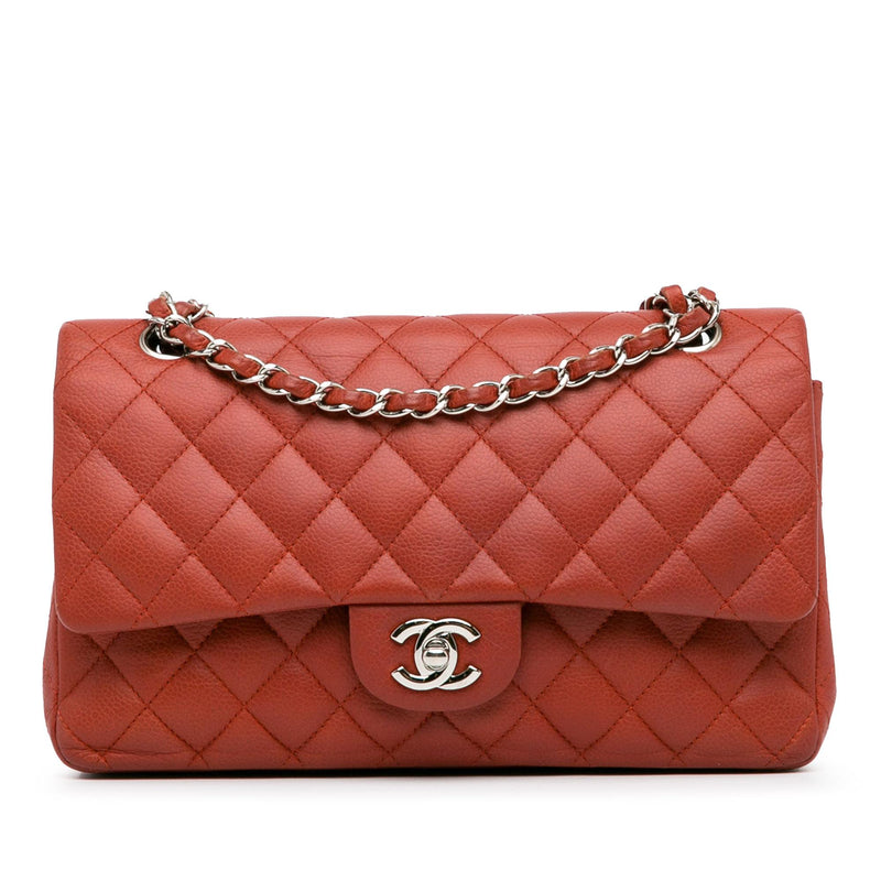 Chanel Medium Classic Caviar Double Flap (SHG-TIOfmV)