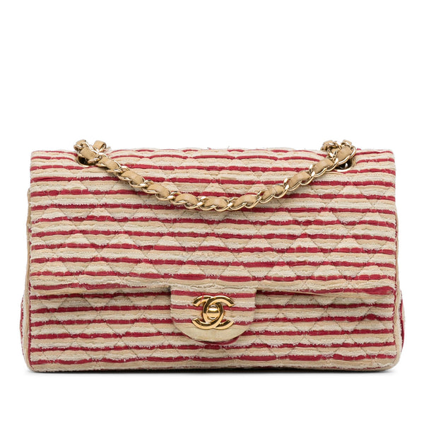 Chanel Medium Classic Jersey Coco Sailor Double Flap (SHG-wASSKk)