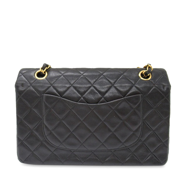 Chanel Medium Classic Lambskin Double Flap (SHG-LrCLOu)