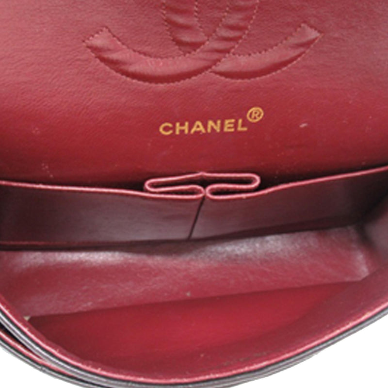 Chanel Medium Classic Lambskin Double Flap (SHG-LrCLOu)