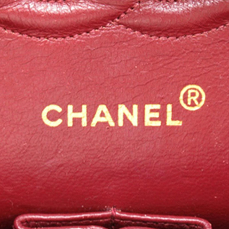 Chanel Medium Classic Lambskin Double Flap (SHG-LrCLOu)