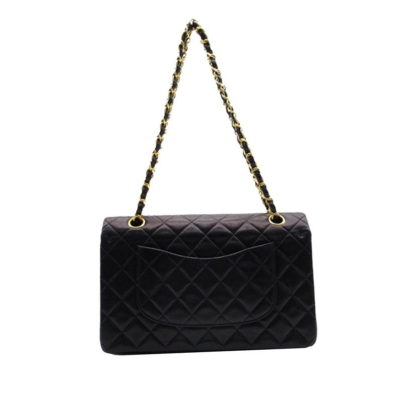 Chanel Medium Classic Lambskin Double Flap (SHG-E2VzzF)