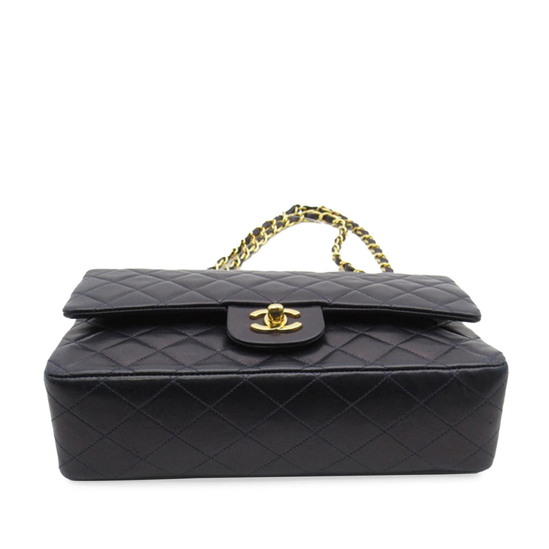 Chanel Medium Classic Lambskin Double Flap (SHG-E2VzzF)