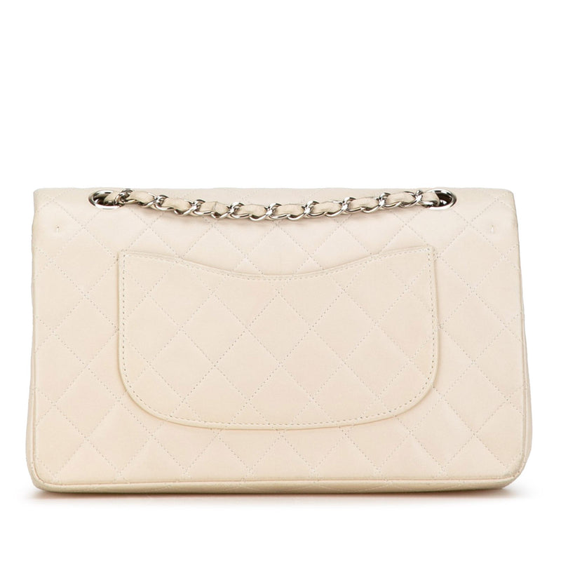 Chanel Medium Classic Lambskin Double Flap (SHG-2QnvV9)