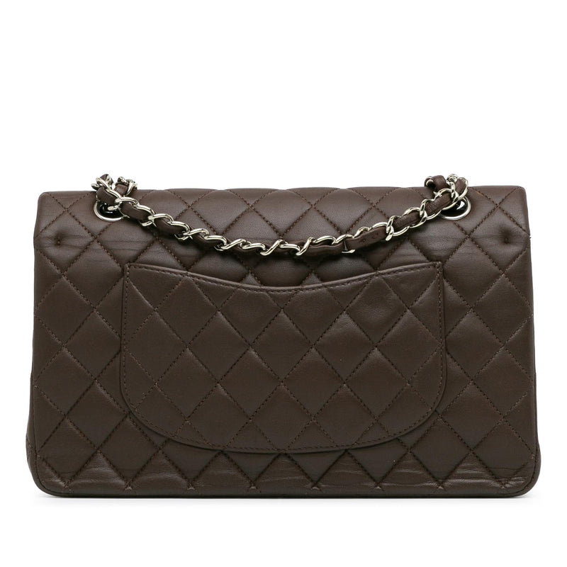 Chanel Medium Classic Lambskin Double Flap (SHG-7QwY4H)