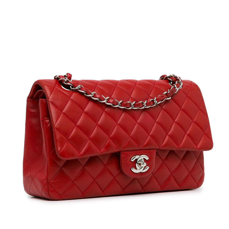 Chanel Medium Classic Lambskin Double Flap (SHG-JiGUz1)