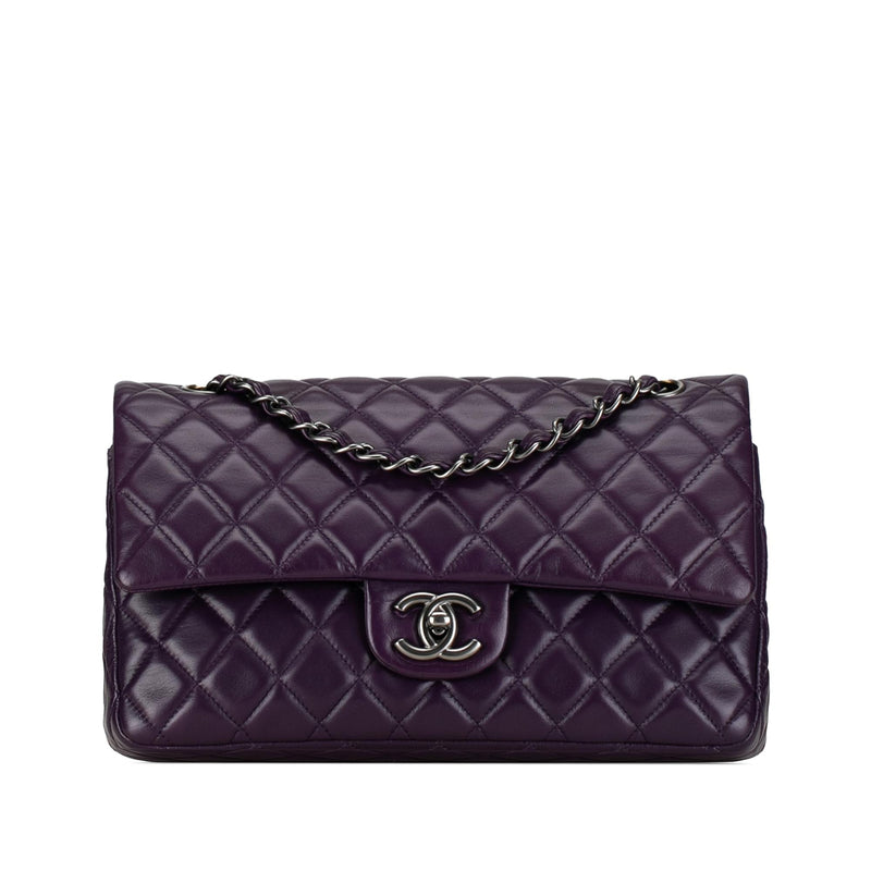 Chanel Medium Classic Lambskin Double Flap (SHG-HBz089)