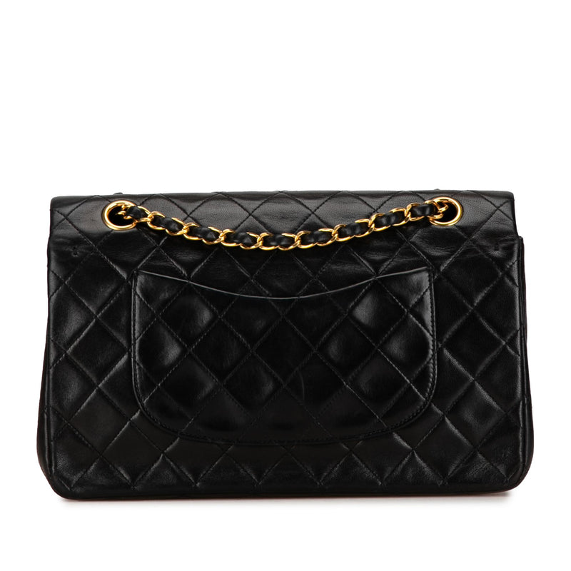 Chanel Medium Classic Lambskin Double Flap (SHG-f8WIdR)