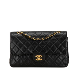 Chanel Medium Classic Lambskin Double Flap (SHG-Waqtih)