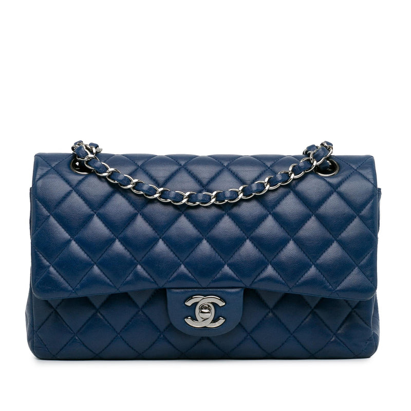 Chanel Medium Classic Lambskin Double Flap (SHG-73rPiu)