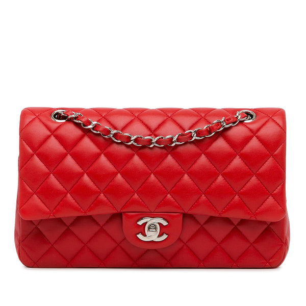 Chanel Medium Classic Lambskin Double Flap (SHG-33Ocyi)