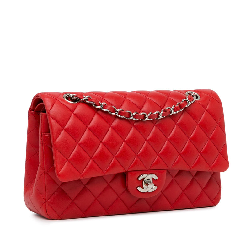 Chanel Medium Classic Lambskin Double Flap (SHG-33Ocyi)