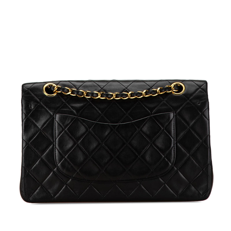 Chanel Medium Classic Lambskin Double Flap (SHG-9BZf7K)