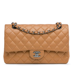 Chanel Medium Classic Metallic Caviar Double Flap (SHG-VjNNbF)