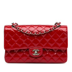 Chanel Medium Classic Patent Double Flap (SHG-3RWLQC)