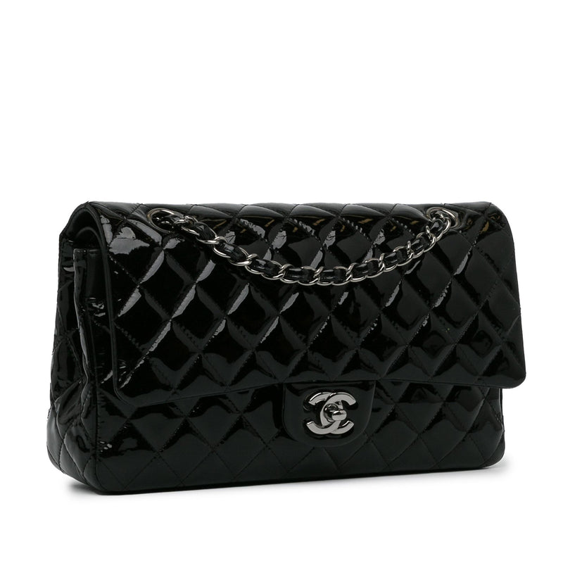 Chanel Medium Classic Patent Double Flap (SHG-LOFzHY)