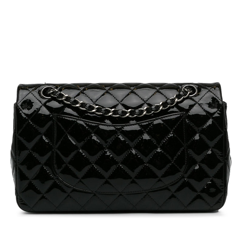 Chanel Medium Classic Patent Double Flap (SHG-cHqlRZ)