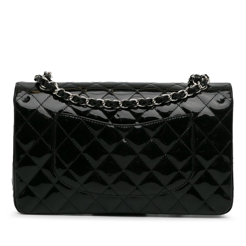 Chanel Medium Classic Patent Double Flap (SHG-ljczdp)