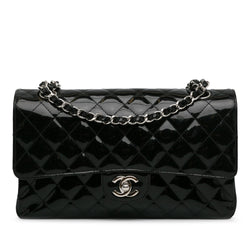 Chanel Medium Classic Patent Double Flap (SHG-ljczdp)