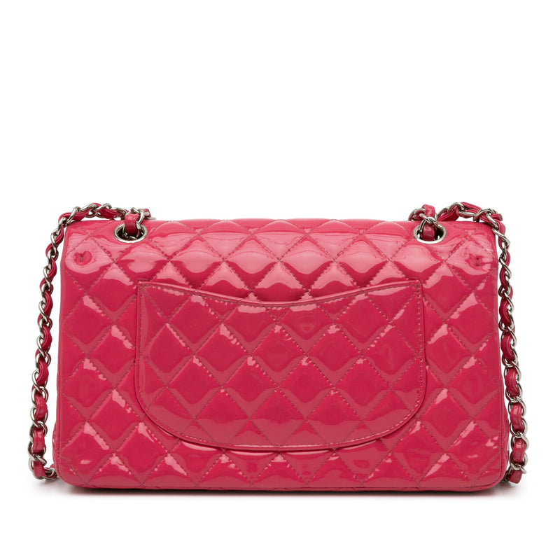 Chanel Medium Classic Patent Double Flap (SHG-gwOeOo)