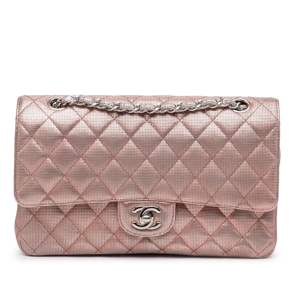 Chanel Medium Classic Pixel Effect Double Flap (SHG-0YL6Yz)