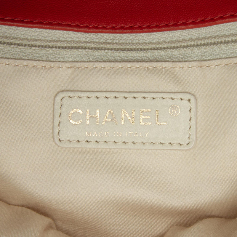 Chanel Medium Cruise Charm Lambskin Single Flap (SHG-4mr84V)