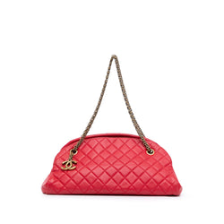 Chanel Medium Lambskin Just Mademoiselle Shoulder Bag (SHG-X8uhv2)