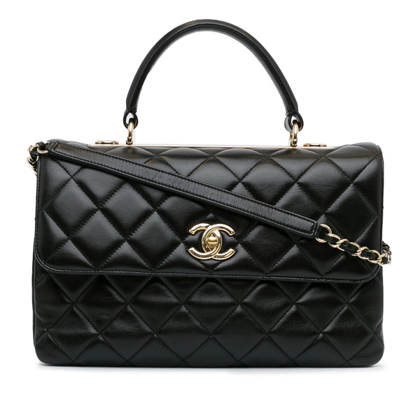 Chanel Medium Lambskin Trendy Flap (SHG-aGHkQx)