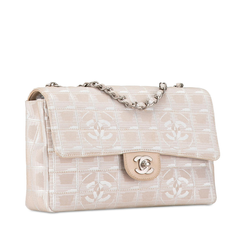 Chanel Medium New Travel Line Classic Single Flap (SHG-TkRuDA)